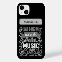 Music Quote Gift Phone / iPad case