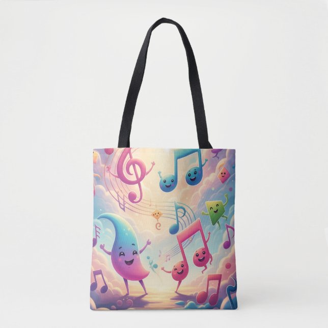 Music Rainbow Tote (Front)