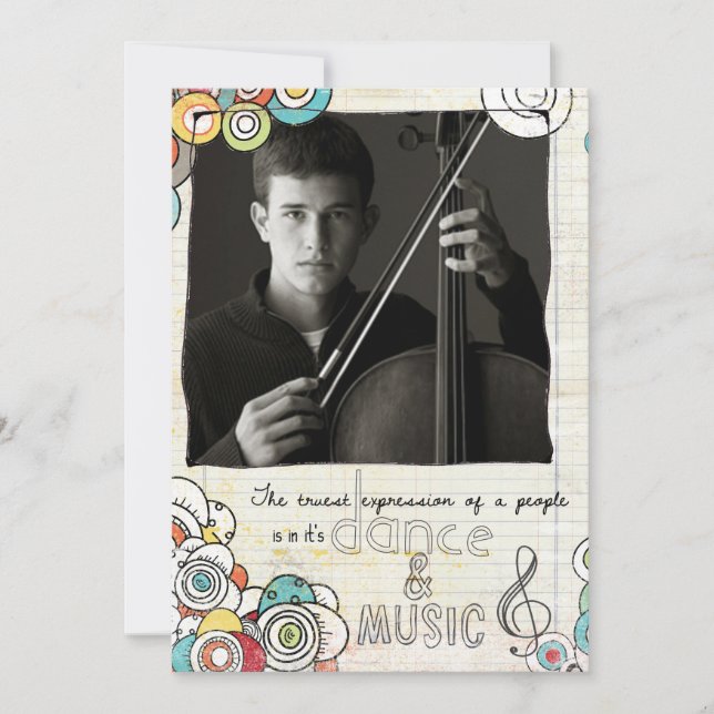 music recital invite (Front)