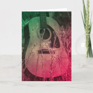 Music Retro Photography All Occasions Card