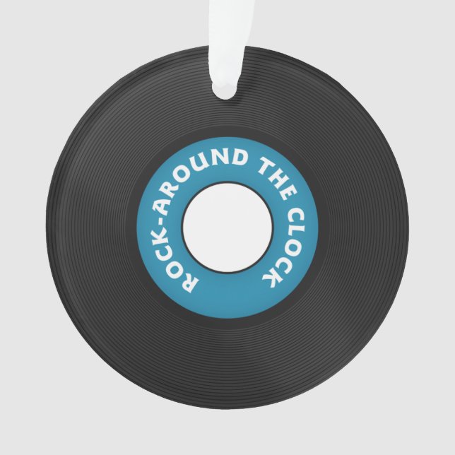 Music Rock Around the Clock - Ornaments_Only Ornament (Front)