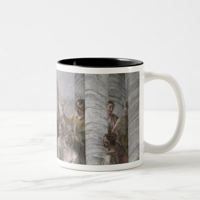 Music Room (fresco) (and detail 60260) Two-Tone Coffee Mug (Right)