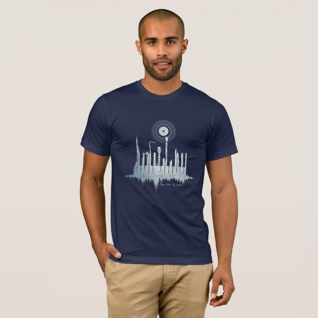 Music Rules My Life T-Shirt (Front Full)