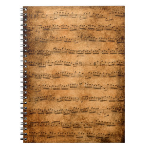 Music score notebook