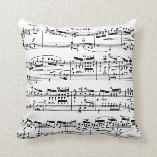 Music Score Pillow 2