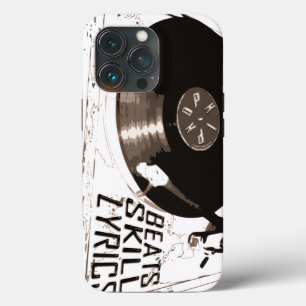 MUSIC SERIES PART 2 : HIP HOP - BEATS SKILL LYRICS iPhone 13 PRO CASE