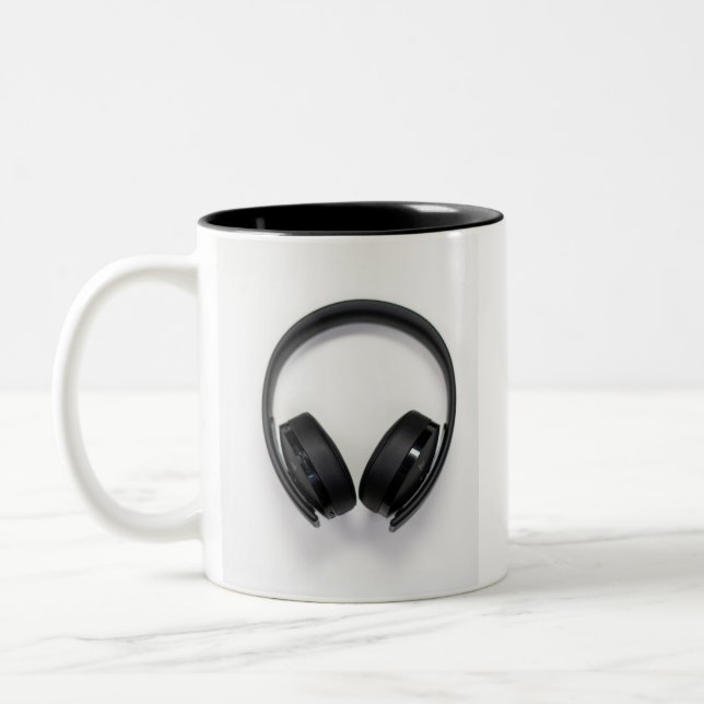 Music Series  Two-Tone Coffee Mug (Left)