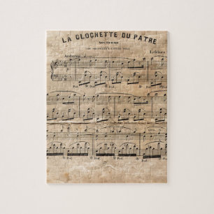 Music Sheet Jigsaw Puzzle