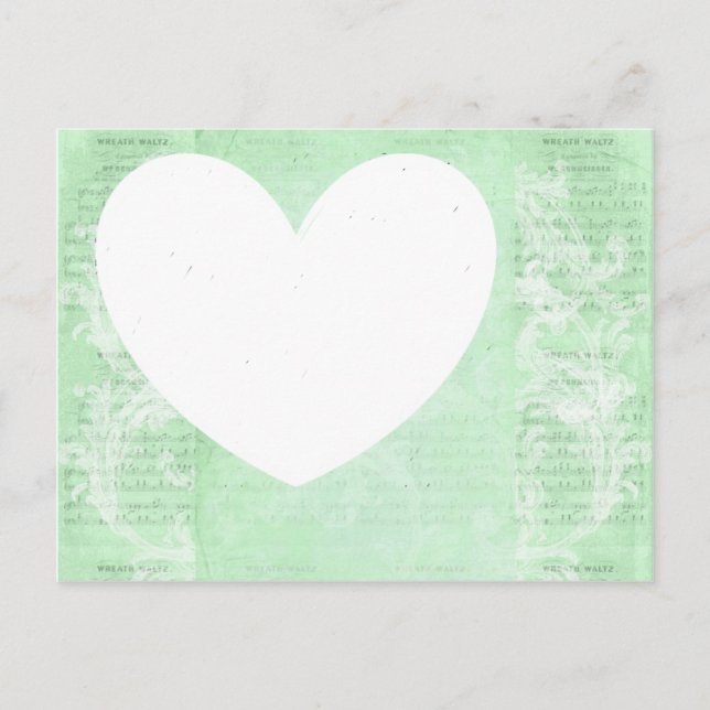 Music_Sheet_Mint.png Postcard (Front)