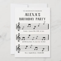 Music sheet notes
