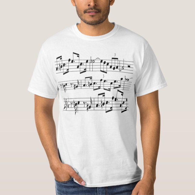 music sheet T-Shirt (Front)