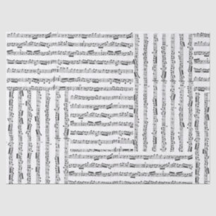 Music Sheet Tissue Collage