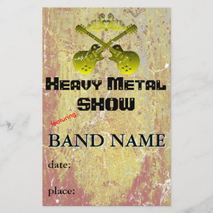 Music Show or Band Flyer