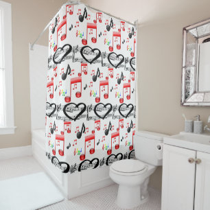 Music Shower Curtain