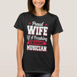 Music Singer Karaoke Opera Musician Wife T-Shirt