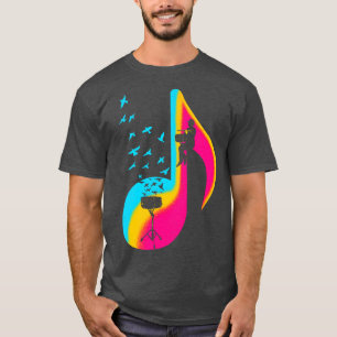 Music Snare Drum Player T-Shirt