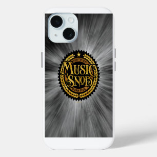 Music Snob - funny music lover iPhone 15 Case