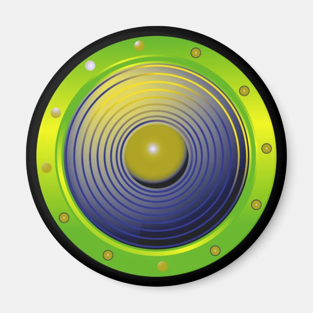 MUSIC SPEAKER MAGNET (Front)