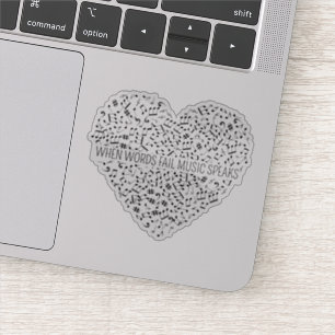 Music Speaks Custom Cut