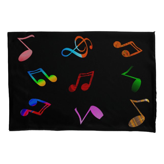 Music Standard Pillowcases (Front-Left)
