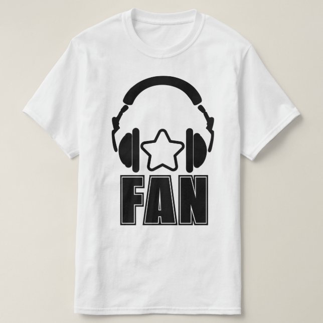 MUSIC STAR FAN T-Shirt (Design Front)