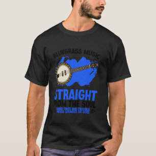 Music Straight From The Soul Country Music Blue Gr T-Shirt