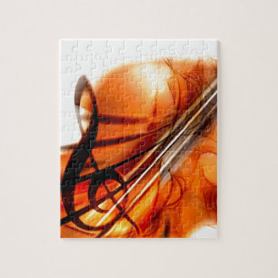 Music Stringed Instruments Violin Destiny Dance Jigsaw Puzzle