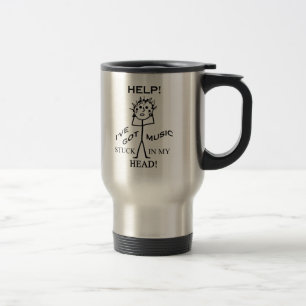 Music Stuck In My Head Travel Mug