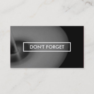 music student appointment reminder card