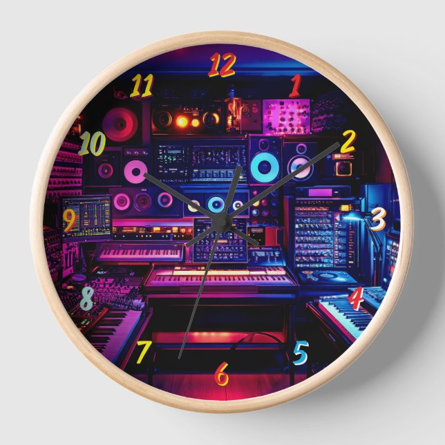 Music Studio Clock (Front)