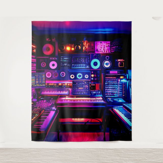 Music Studio Tapestry (Front)