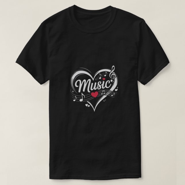 Music style cool  T-Shirt (Design Front)