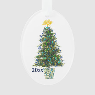 Music Symbols Christmas Tree Customisable Year Ornament