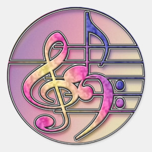 Music Symbols sticker