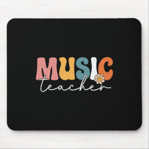 Music Teacher Back To School Musician Band 1st Day Mouse Mat