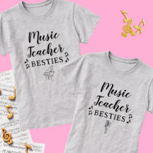 Music Teacher Besties Piano Best Friend