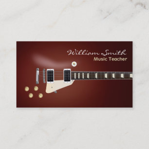 Music Teacher Business Card