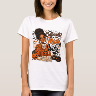Music Teacher Caffeinated Witch Women's T-Shirt