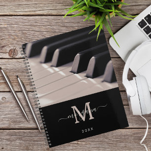 Music Teacher Custom Name Elegant 2025 Planner