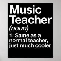 Music Teacher Definition Back To School First Day