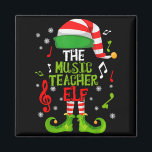 Music Teacher Elf Christmas Family Matching Xmas G Magnet<br><div class="desc">Music Teacher Elf Christmas Family Matching Xmas Group Funny</div>