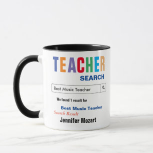 Music Teacher Gift Mug