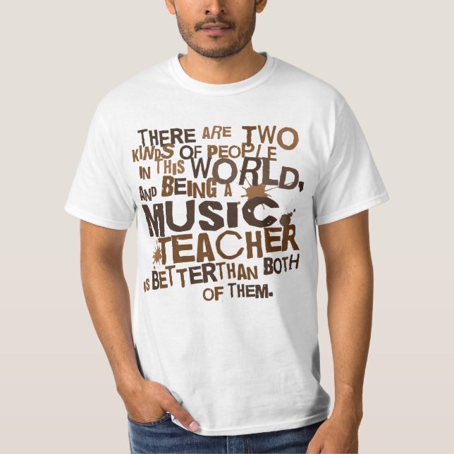 Music Teacher Gift T-Shirt (Front)