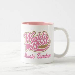 Music Teacher Gift Two-Tone Coffee Mug