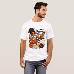 Music Teacher Halloween Coffee Lover T-Shirt