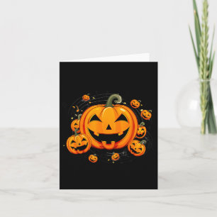 Music Teacher Halloween Fall Pumpkin  Card