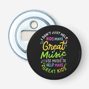 Music Teacher - Help Kids Make Music Gift Bottle Opener
