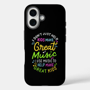 Music Teacher - Help Kids Make Music Gift iPhone 16 Case