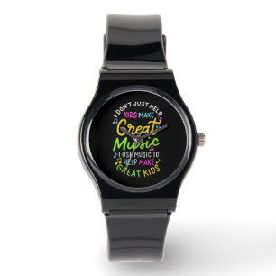Music Teacher - Help Kids Make Music Gift Watch