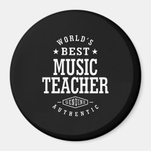 Music Teacher Job Title Gift Magnet